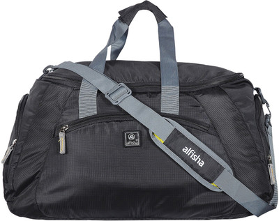 

Alfisha (Expandable) (Expandable) Lightweight Waterproof Luggage Travel Duffel Bag / 20 Inch Travel Duffel Bag (Black) Travel Duffel Bag(Black)