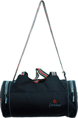 

Interlane M.T Hand Bag Style GYM & Duffle Bag (Black) Gym Bag(Black)