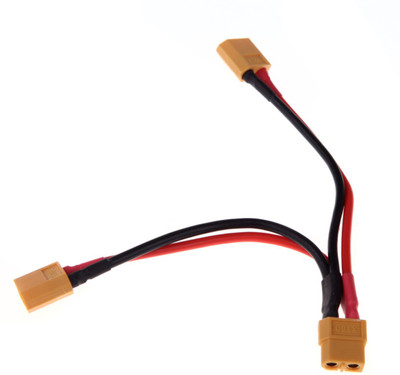 

KitsGuru XT60 lithium parallel connection cable, DJI elves Phantom, dual battery Electronic Components Electronic Hobby Kit