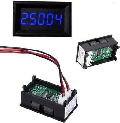 

KitsGuru Blue LED 5 Digit DC 0-4.3000-33.000V Digital Voltmeter Voltage Meter Car Panel Electronic Components Electronic Hobby Kit