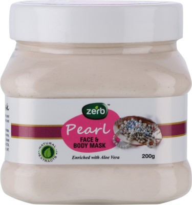 

Zerb Pearl Face And Body Mask Natural Extracts Enriched With Aloe Vera - 200 gm(200 g)