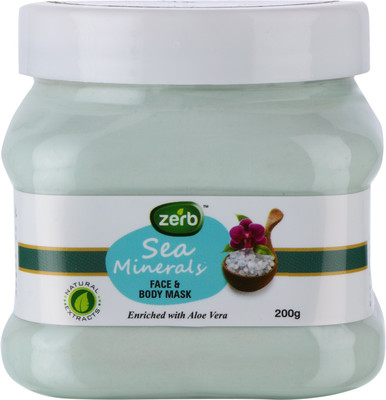 

Zerb Sea Mineral Face & Body Mask Enriched With Aloe Vera - 200 gm(200 g)