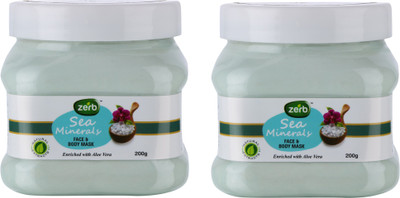 

Zerb Sea Mineral Face & Body Mask Enriched With Aloe Vera - Pack Of 2 (200 gm Each)(200 g)