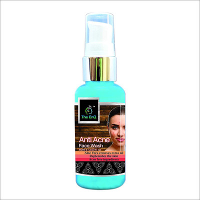 

The EnQ Anti Acne Face Wash with 85% Organic Natural Ingredients Face Wash for Men and Women Sulfate Free and Paraben Free Face Wash(50 ml)