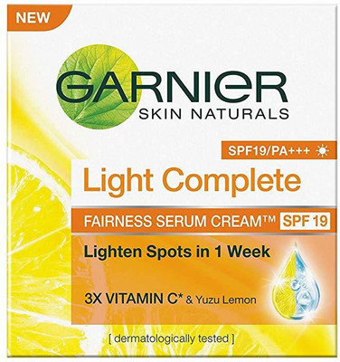 

Garnier Skin Naturals Light Complete Fairness Serum Cream SPF19 45g(45 g)