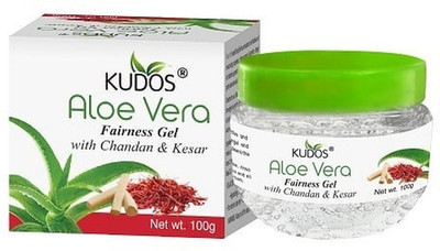

KUDOS ALOE VERA FAIRNESS GEL WITH CHANDAN & KESAR (200 GM)(100 g)