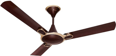 

Eurolex Elena 3 Blade Ceiling Fan(Pearl brown, Pack of 1), Maroon
