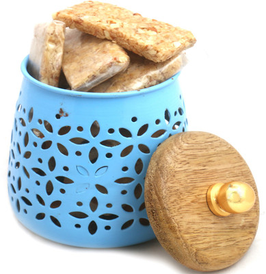 

Ghasitaram Gifts Sweets Blue Granula Bars Jar Combo(2)