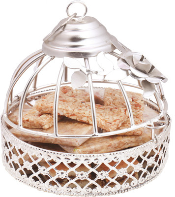 Ghasitaram Gifts Granula Bars- Silver Granula Bars Cage Combo(2)