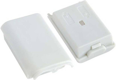 

RECKON Xbox 360 Controller Battery Pack Cover Shell (White) set of 2 Gaming Accessory Kit(White, For Xbox 360)