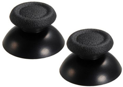 

ZEEPEE PS4 Analog Joystick Cap Replacement Gaming Accessory Kit(Black, For PS4)
