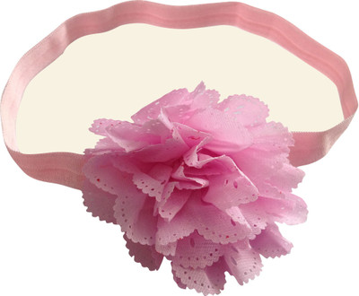 

NeedyBee Flower Baby Girl Headband(Kids Hair Accessories) Head Band(Pink)