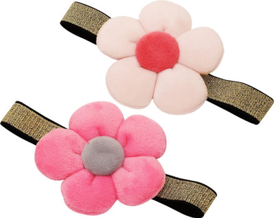

Sanjog Pink&Dark Pink Flower Streached Hair Band for 3 to 10 Year Girls Hair Band(Pink)