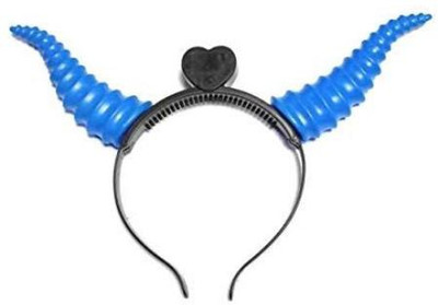 

NeedyBee Angel Horns Light Hair Band for Glowing Party Wear for Girls Hair Band(Blue)