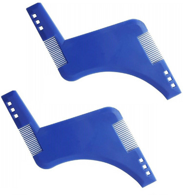 

JAMPAK Beard Shaping Comb For Man And Boys Blue Color SET OF 2