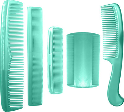 

BOXO New Arrival Hair Comb Combo Kit, Hair Comb Set For Men And Women, Green