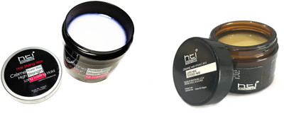 

hti experts Creme Power Wax High Strength Long Lasting Hold and Layer Wax (150+150g) Wax(150 g)