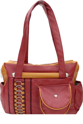 

Mystyle Retail Hand-held Bag(Maroon, Yellow)
