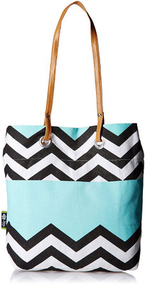 

Kanvas Katha Tote(Blue)