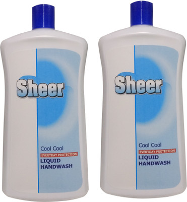 

Sheer Hand Wash Cool Cool 2X 900ml(1800 ml, Bottle, Pack of 2)