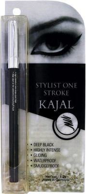 

One Personal Care Stylist One Stroke Kajal(Deep Black, 1.2 g)