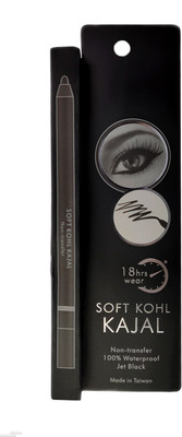 

One Personal Care 18 Hours Wear | Non Transfer Soft Kohl Kajal(Jet Black, 1.2 g)