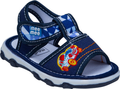 

MeeMee Boys Velcro Flats(Blue, Navy