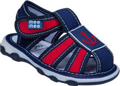 

MeeMee Boys Velcro Flats(Blue, Navy