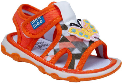 

MeeMee Boys Velcro Flats(Orange