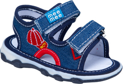 

MeeMee Boys Velcro Flats(Blue, Navy