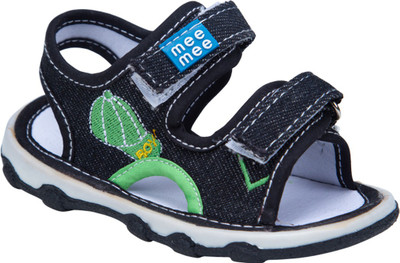 

MeeMee Boys Velcro Flats(Green, Army