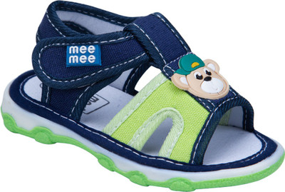 

MeeMee Boys Velcro Flats(Multicolor, Navy green