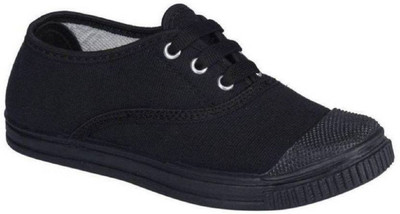 

Pollo Boys & Girls Lace Formal Boots(Black