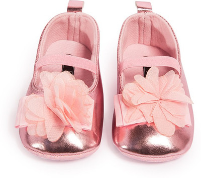 

Little Hip Boutique Girls Strap Ballerinas(Pink