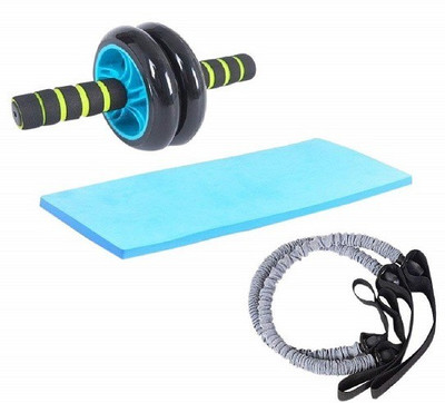 

Aurion Dual Wheel Ab Roller with Extension Tube, Youth (Multicolour) Home Gym Kit