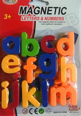

Gencliq Kid's Magnetic Learning Small Letters Alphabets(Multicolor)