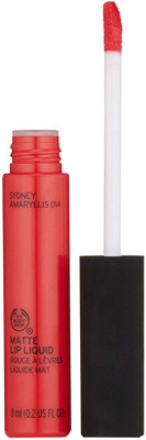 

The Body Shop Matte Lip Liquid, Sydney Amaryllis, 0.2 Fluid Ounce(8 ml, Red)
