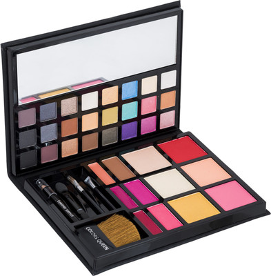 

Colors Queen MAKE UP KIT 32 EYESHADOW 6 LIPGLOSS 3 BRONZE 6 HIGHLIGHTER+BLUSHER