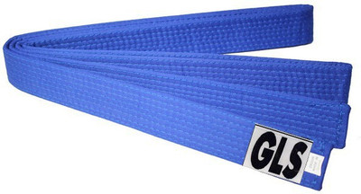 

GLS Premium Judo Karate Taekwando Martial Art Free Size Cotton Belt - Blue Martial Art Uniform