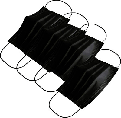 

AutoKraftZ Disposable Anti Pollution Mask Black DPMB ST4_003 Mask