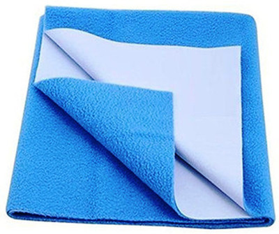 

EasyShop Cotton, Rubber, Rexin Baby Bed Protecting Mat(SEA BLUE