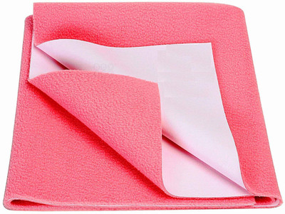 

EasyShop Cotton, Rubber, Rexin Baby Bed Protecting Mat(Pink