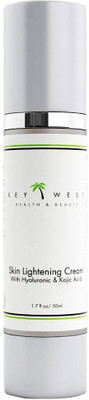 

Key West Natural Skin Lightening Cream & Dark Spot Corrector- No Harmful Hydroquinone Mercury Or Parabens - 97% Natural & 72% Organic - Large 1.7 OZ Size - For Men & Women(50 ml)