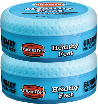 

O'Keeffe's Company For Healthy Feet Foot Cream, 3.2 oz, Jar, (Pack of 2)(68 g)