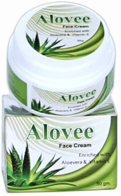 

Lord's Alovee Face Cream enriched with Alovera & vitamin E(50 GM each,pack of 2)(50 g)