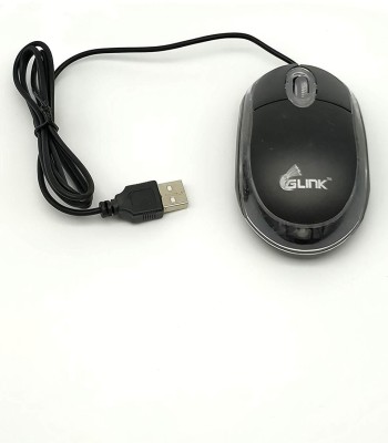 G-Link GLM09 Wired Optical  Gaming Mouse(USB 2.0, Black)