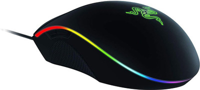 

Razer Diamondback - Chroma-Enabled Ergonomic RGB Ambidextrous Gaming Mouse - 16,000 Adjustible DPI Wired Laser Gaming Mouse(USB 3.0, Black)