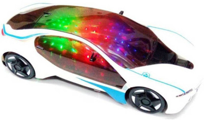 

RV PROSHOP 3 D Lightning and Musical Car (white)(White, Multicolor)