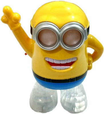 

ExaltedCollection Musical Dancing Minions Action Figure Toy with Colorful Lights and Sounds Toy for Kids (Multicolor)(Multicolor)