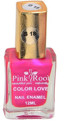 

Pink Root GLOSSY NAIL PAINTS G-NO.18 PINK